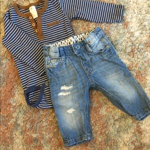 Baby boy crop pants